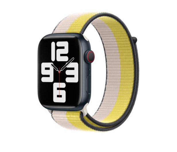Apple Pasek Apple Watch 45mm Oat Milk/Lemon Zest Sport Loop - 1463629 - zdjęcie 2